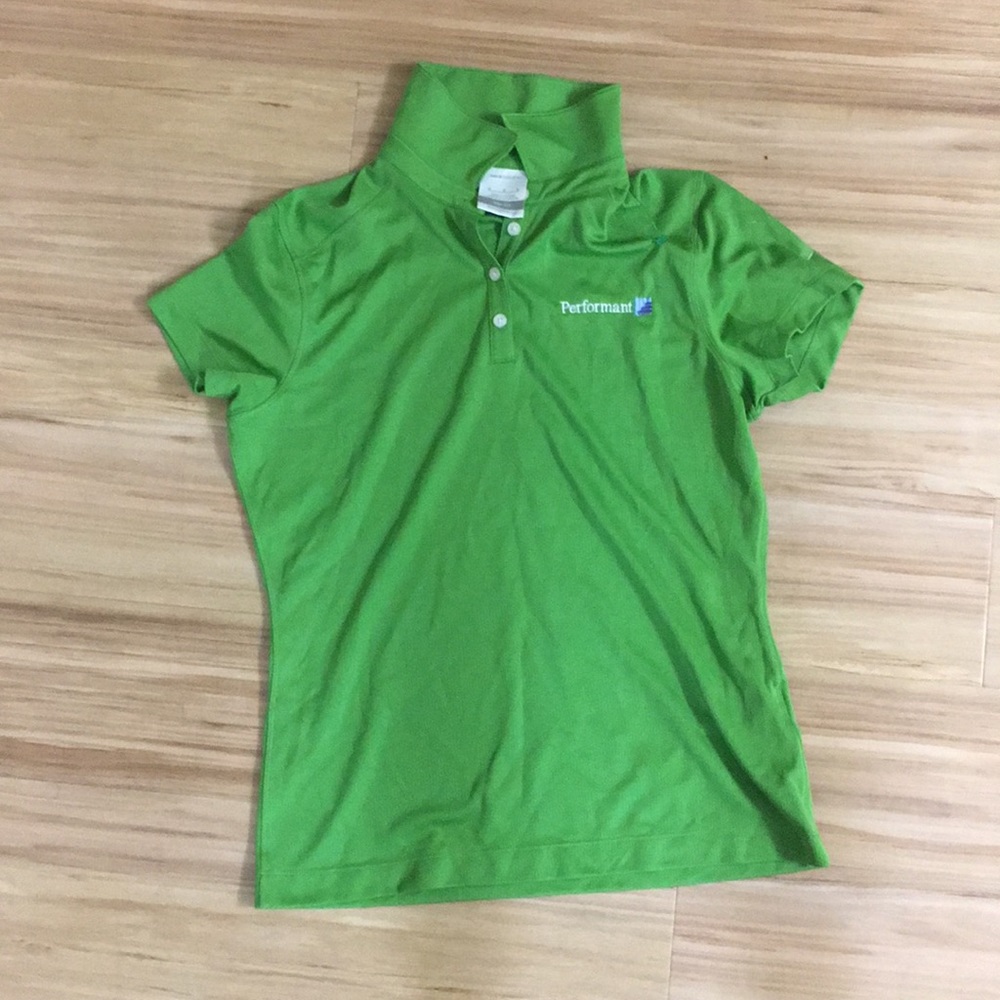 Nikegolf collar short-sleeve shirt